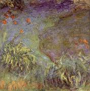 Claude Monet Day Lilies on the Bank oil painting reproduction
